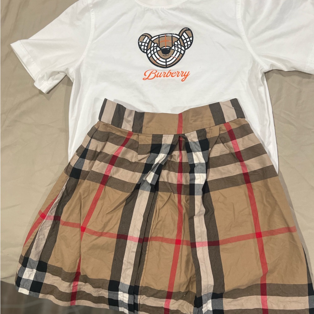 Worn once! Burberry set